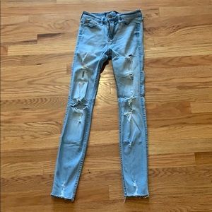 Hollister Mid-rise super skinny jeans